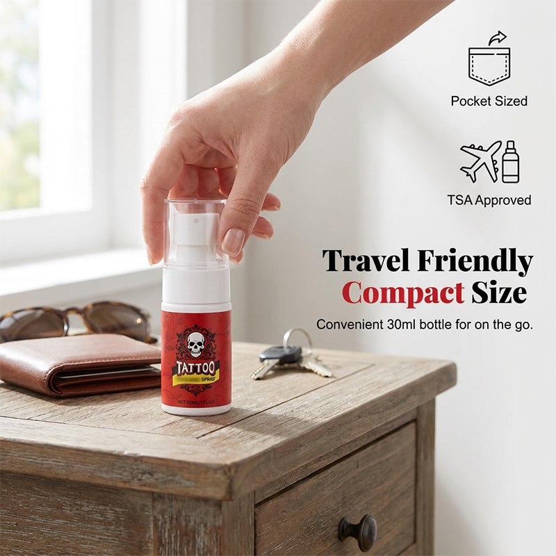 Deep Healing Tattoo Spray – Revive Vibrancy, Gentle Care