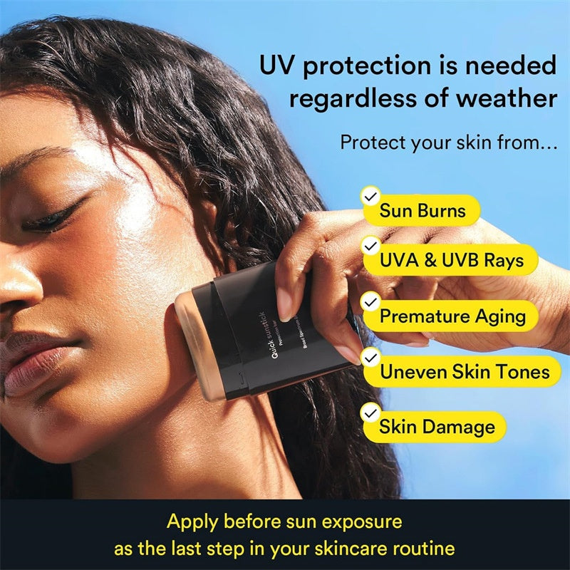 SPF 50+ Sunscreen Stick – Glides Clear, Portable Protection