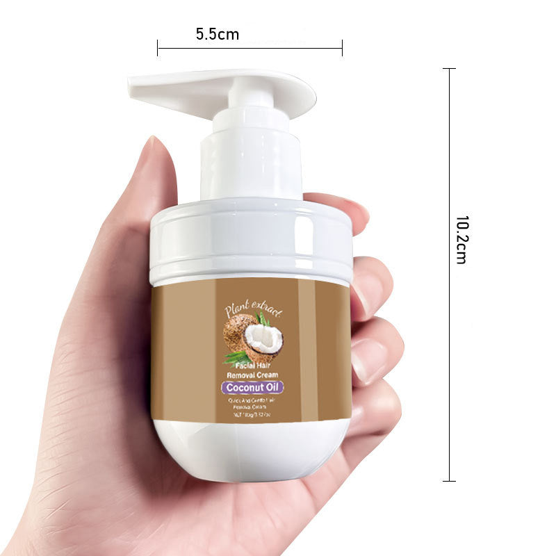Coconut Facial Hair Removal Cream