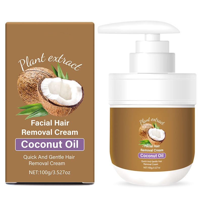 Coconut Facial Hair Removal Cream