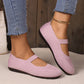50% OFF 🔥Cloud-Soft Knit Flats – Anti-Slip, All-Day Coolness