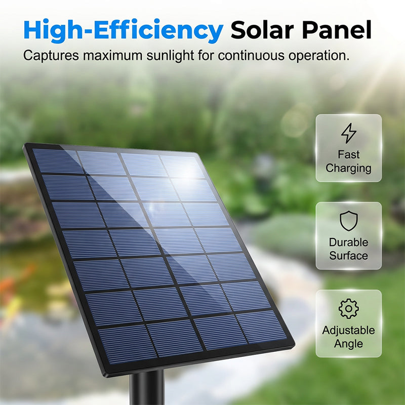 Solar Pond Aerator Kit – High-Efficiency & Easy Setup