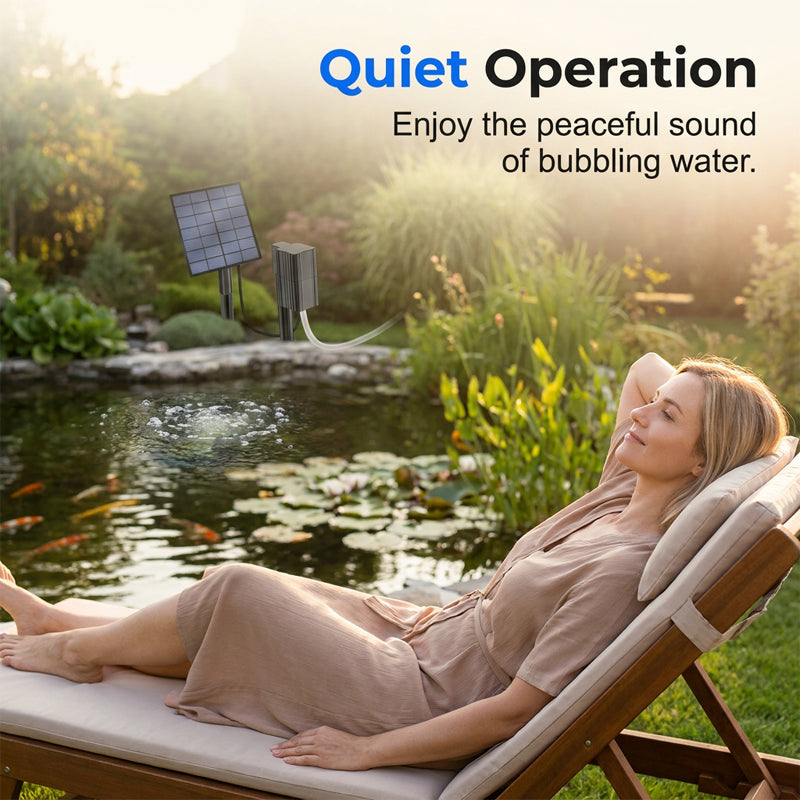 Solar Pond Aerator Kit – High-Efficiency & Easy Setup