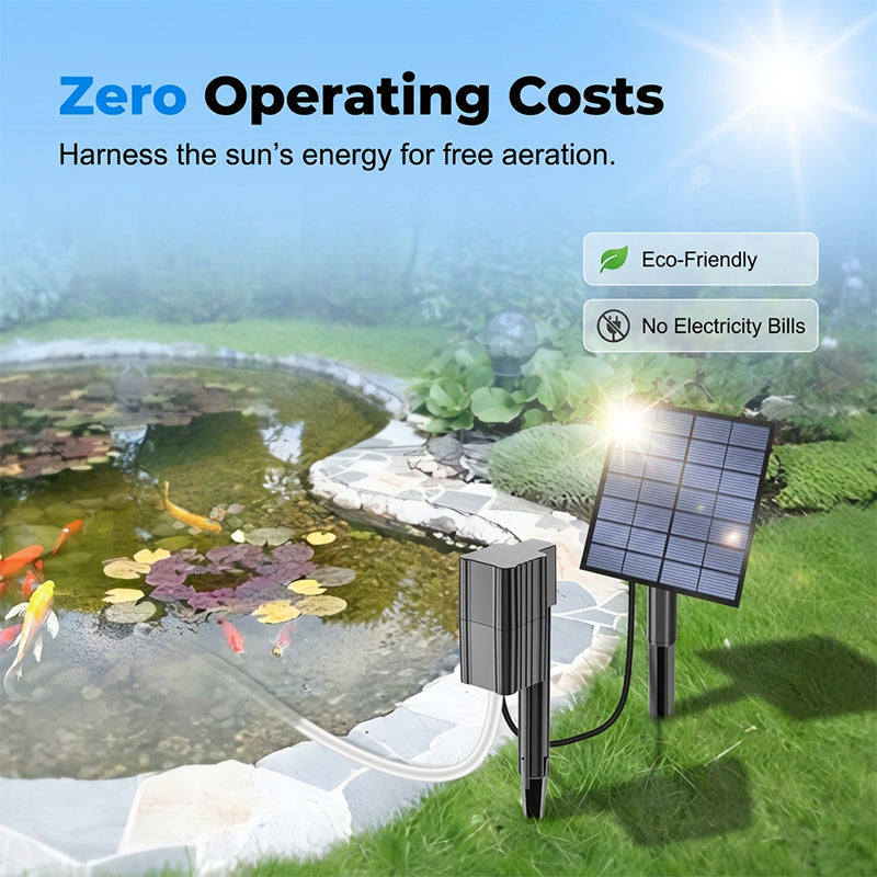 Solar Pond Aerator Kit – High-Efficiency & Easy Setup