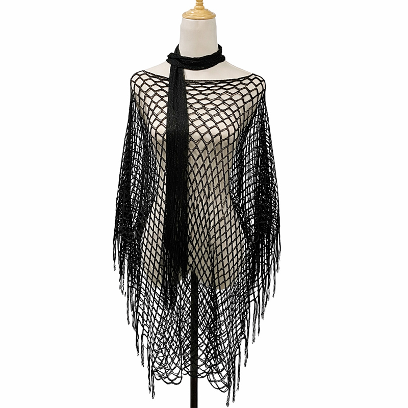 Summer Metallic Crochet Cover-Up – Lightweight, Flowy & Effortlessly Stylish summer outfit