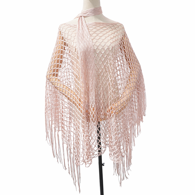 Summer Metallic Crochet Cover-Up – Lightweight, Flowy & Effortlessly Stylish summer outfit