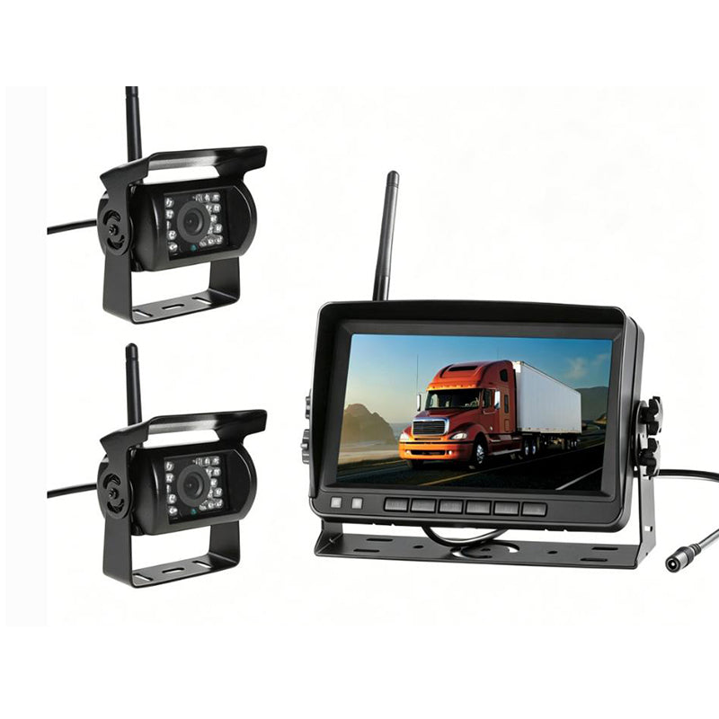 Reverse With Confidence Instantly! Solar No-Wire HD Backup Camera