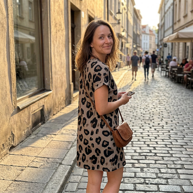 V-Neck Dress – Breezy, Pocketed & Effortless