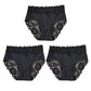 Soft Lace Briefs – High-Elastic Waist & Breathable Comfort