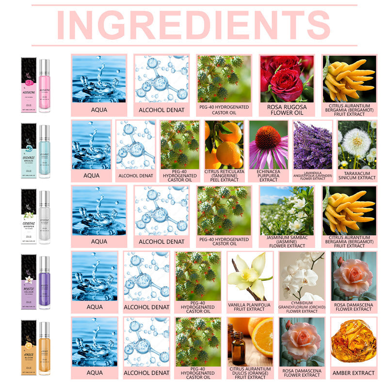 Natural Roll-On Perfume – All-Day Fresh Scent✨