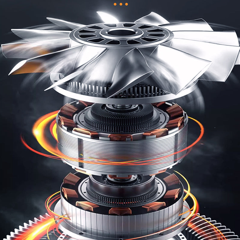 Turbo Jet Fan for Mess-Free RC Cleanup