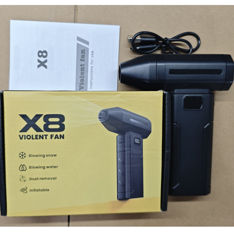 Turbo Jet Fan for Mess-Free RC Cleanup