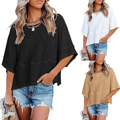 Flare Sleeve Top – Soft, Breathable & Relaxed Fit