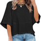 Flare Sleeve Top – Soft, Breathable & Relaxed Fit