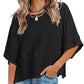 Flare Sleeve Top – Soft, Breathable & Relaxed Fit