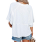 Flare Sleeve Top – Soft, Breathable & Relaxed Fit