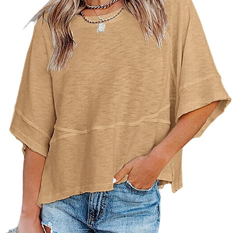 Flare Sleeve Top – Soft, Breathable & Relaxed Fit