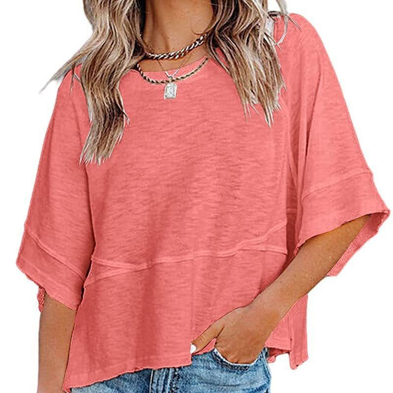 Flare Sleeve Top – Soft, Breathable & Relaxed Fit
