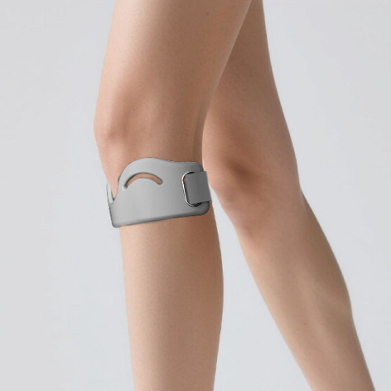 Patella Brace – Silicone, Shock-Absorbing, Breathable, Dual-Buckle 🏃