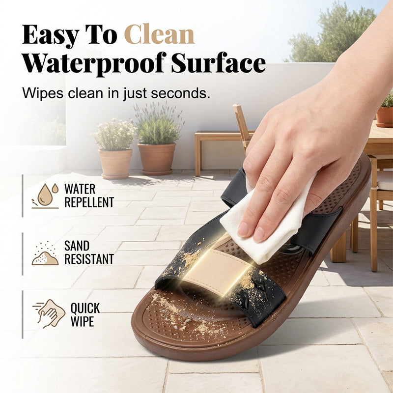 Women's Non-Slip Comfort Platform Slide Sandals