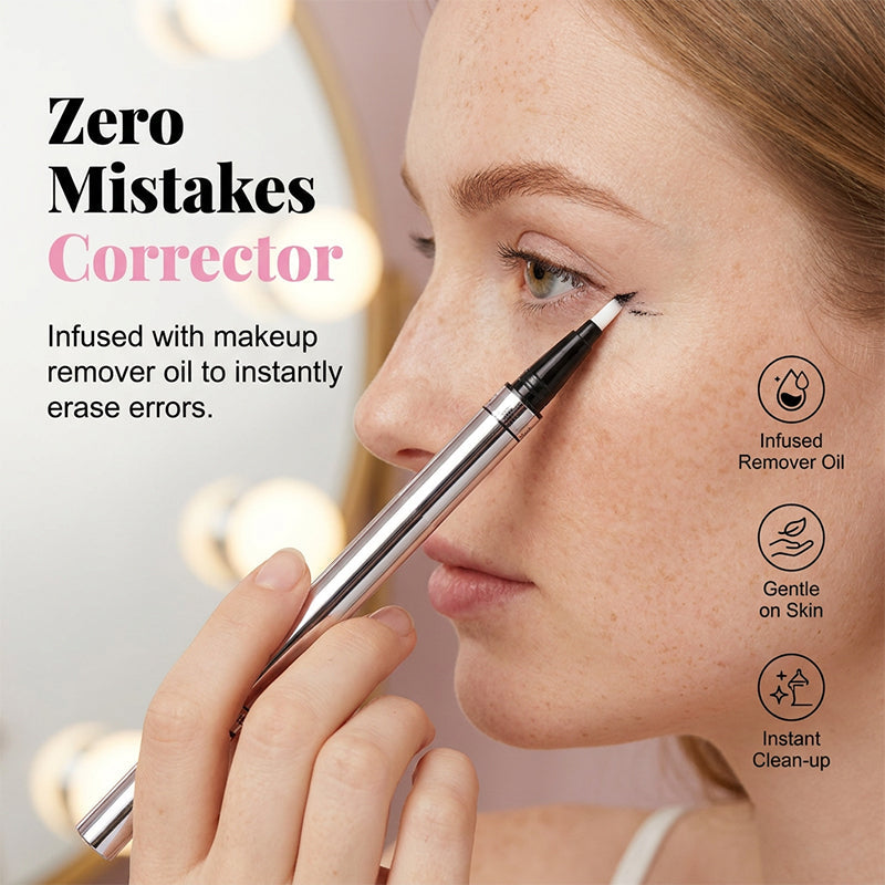 Zero-Mistake Dual Eyeliner – Ultra-Precise, Built-in Corrector
