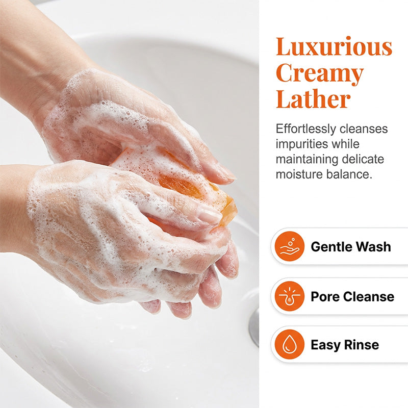 Gentle Cleansing Persimmon Soap