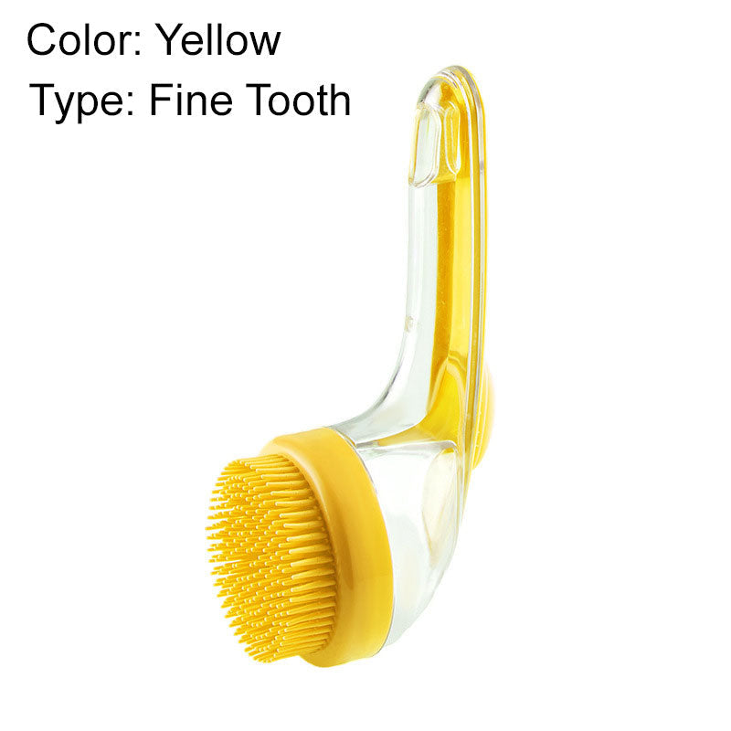 🧴 Pet Bath Brush – Grooming Tool 🐾