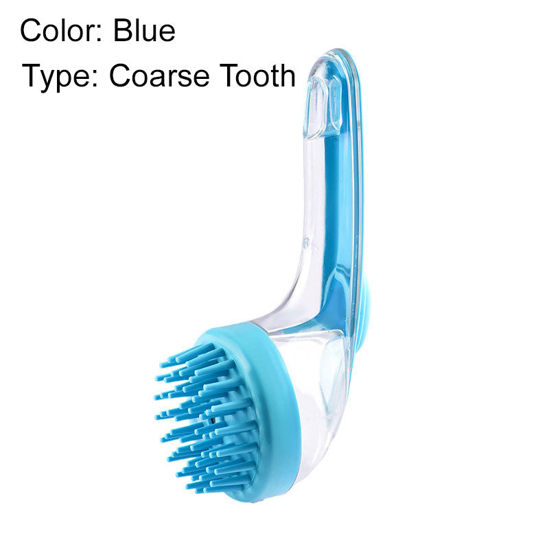 🧴 Pet Bath Brush – Grooming Tool 🐾