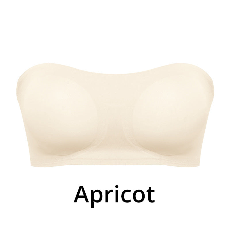 Strapless Wireless Bra – Cross-Back, Invisible Support