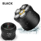 6-Blade Head Shaver – Waterproof, Magnetic Quick-Clean
