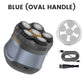 6-Blade Head Shaver – Waterproof, Magnetic Quick-Clean