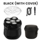 6-Blade Head Shaver – Waterproof, Magnetic Quick-Clean