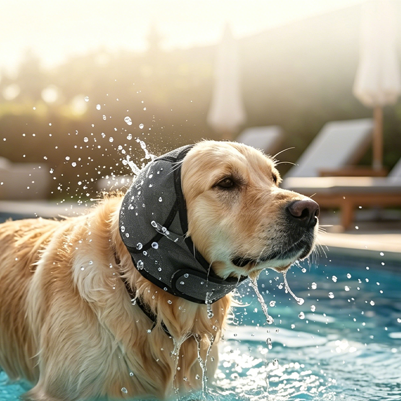 Calm Anxious Dogs Instantly! No-Stress Waterproof Ear Muff