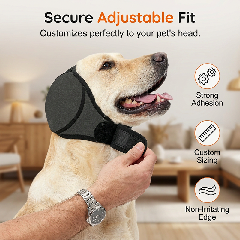 Calm Anxious Dogs Instantly! No-Stress Waterproof Ear Muff