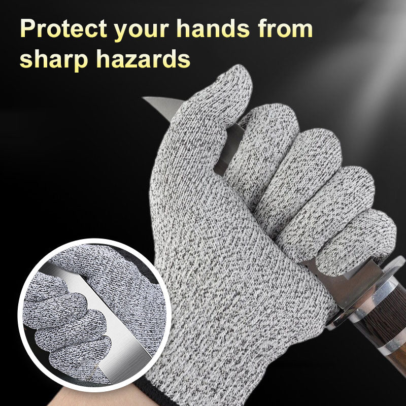 Cut-Resistant Work Gloves – Breathable, Flexible, Strong Grip