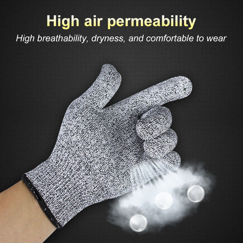 Cut-Resistant Work Gloves – Breathable, Flexible, Strong Grip