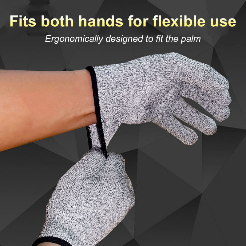Cut-Resistant Work Gloves – Breathable, Flexible, Strong Grip