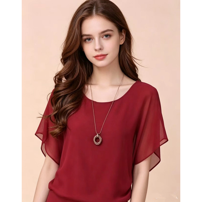 Batwing Blouse – Effortless Elegance, Soft & Breathable