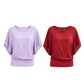 Batwing Blouse – Effortless Elegance, Soft & Breathable