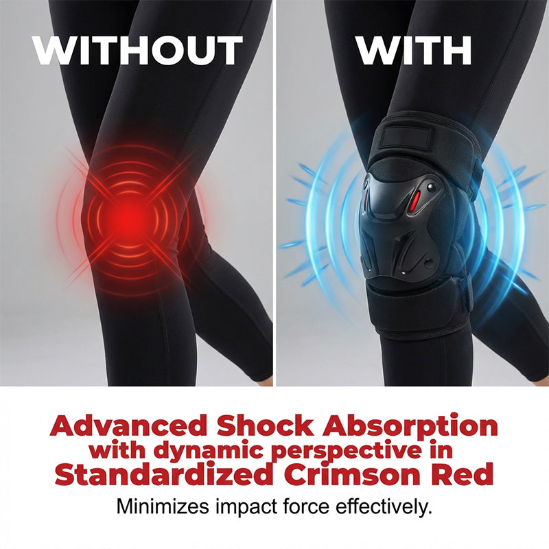 Hard Shell Knee & Elbow Pads – Breathable, Adjustable Protection