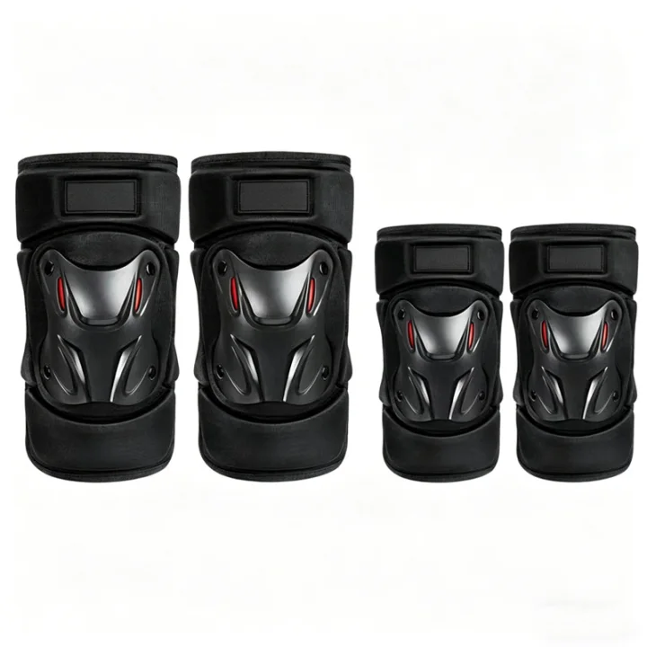 Hard Shell Knee & Elbow Pads – Breathable, Adjustable Protection