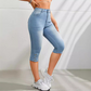 High-Waist Capri Jeans – Stretch Comfort & Flattering Lift