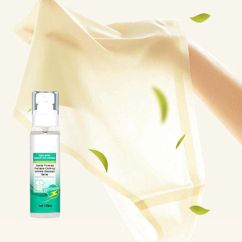 Portable Wrinkle Releaser Spray – Instant De-Wrinkle & Anti-Static