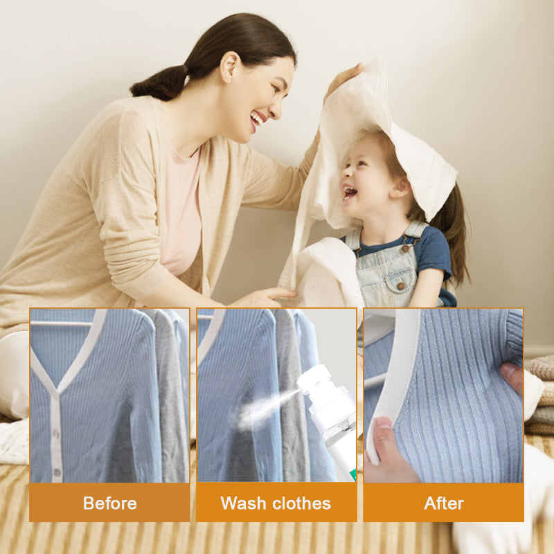 Portable Wrinkle Releaser Spray – Instant De-Wrinkle & Anti-Static