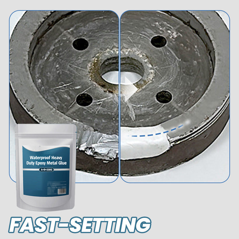 Fix Anything Instantly! No-Crack Waterproof Epoxy Metal Glue