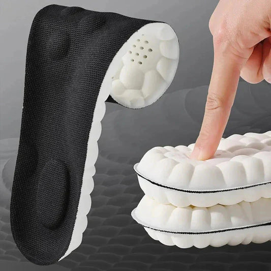 4D Cloud Insoles & Ankle Guard – Pain-Free, Breathable All-Day Comfort