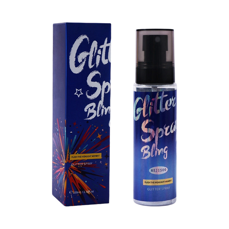 All-Day Body Glitter Spray – Instant Radiant Shimmer