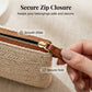 👜 LIMITED-19.99! 💥 Woven Crossbody Bag – Lightweight, Metallic Accent & Summer-Ready
