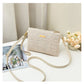 👜 LIMITED-19.99! 💥 Woven Crossbody Bag – Lightweight, Metallic Accent & Summer-Ready