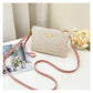 👜 LIMITED-19.99! 💥 Woven Crossbody Bag – Lightweight, Metallic Accent & Summer-Ready